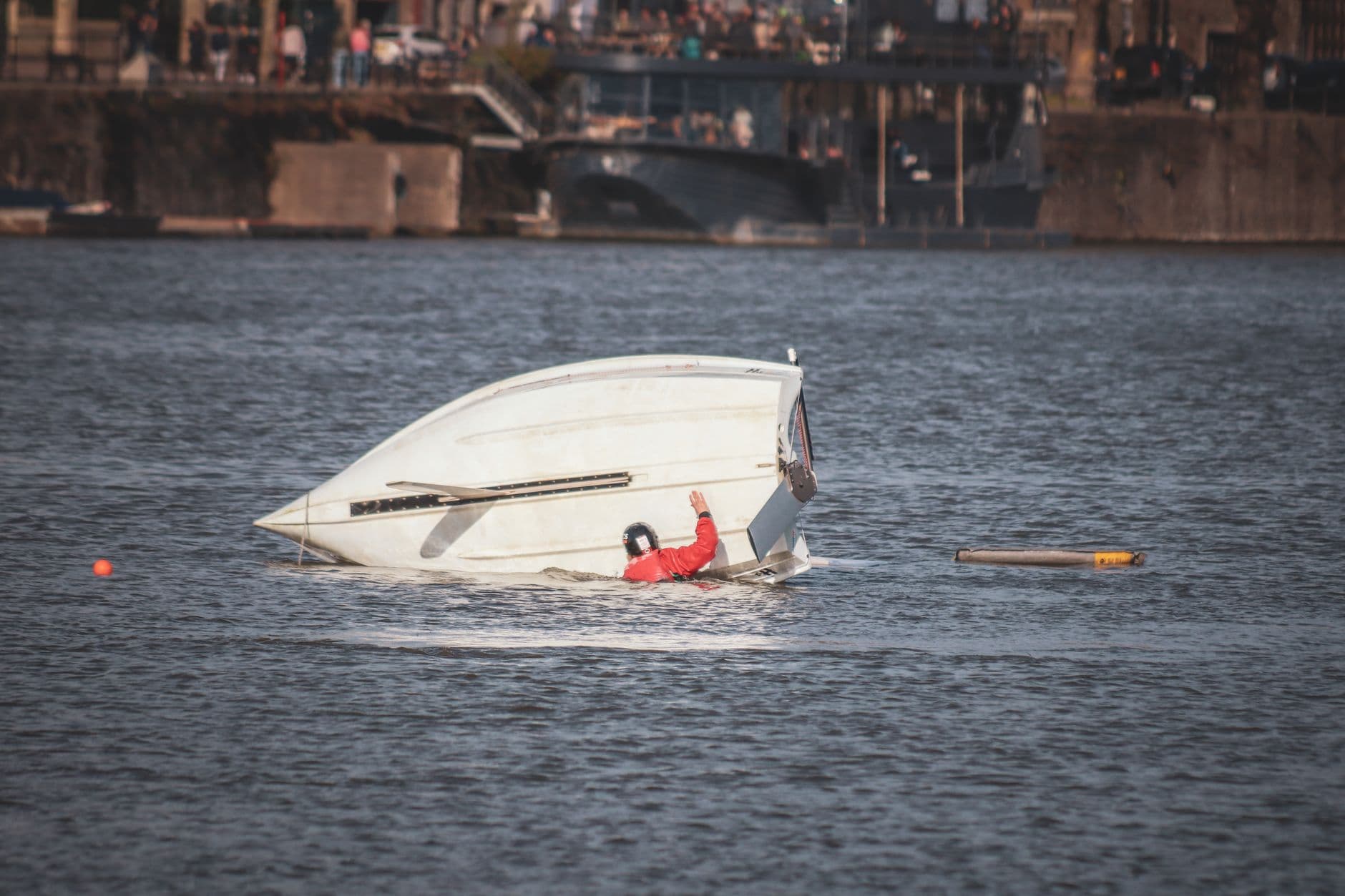 Sinking boat dock trouble